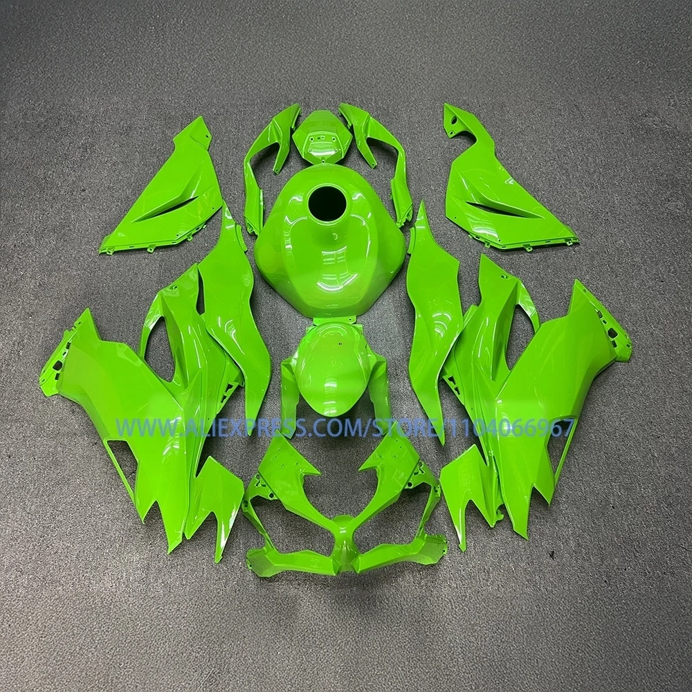 For Kawasaki ZX6R 2019- 2023 Fuel Green White Motorcycle Fairing Kit ZX 6R 19-23 ZXMT Injection Fairings Bodywork Set