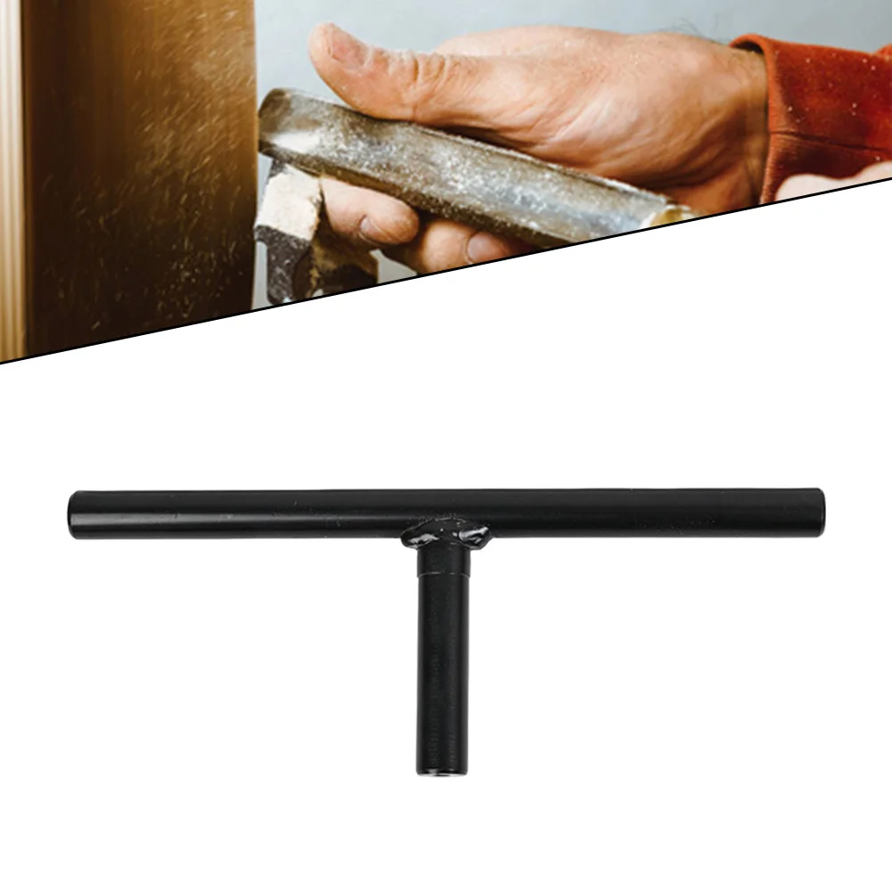 Woodworking Lathe Tool Rest 9 Inch 5/8 Inch Post Diameter for Stability T Design for Enhanced Control in Projects