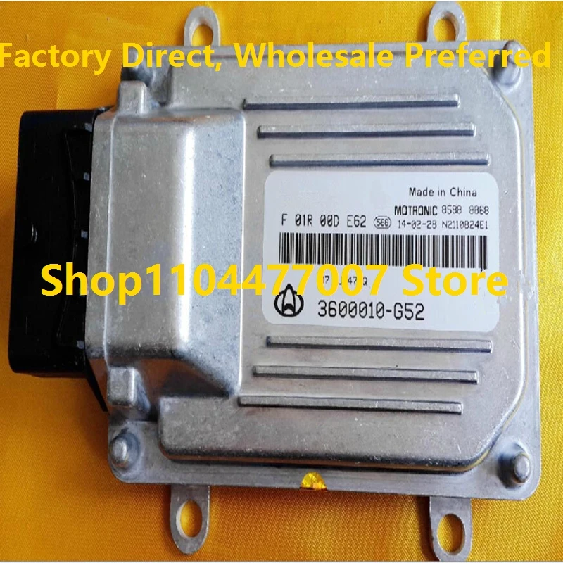 

Electronic Control Unit M7 ECU Engine Computer Board For CHANA F01R00DE62 3600010-G52 F01RB0DE62 Car F01R00DE66 F01RB0DE66