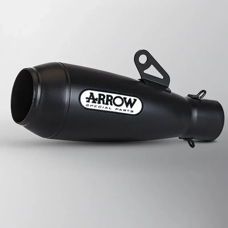 

36-51mm Motorcycle Exhaust ARROW Escape Moto Modify Stainless Steel Muffler For Yamaha Honda Kawasaki Z750 800 900 CB650R ZX6R J