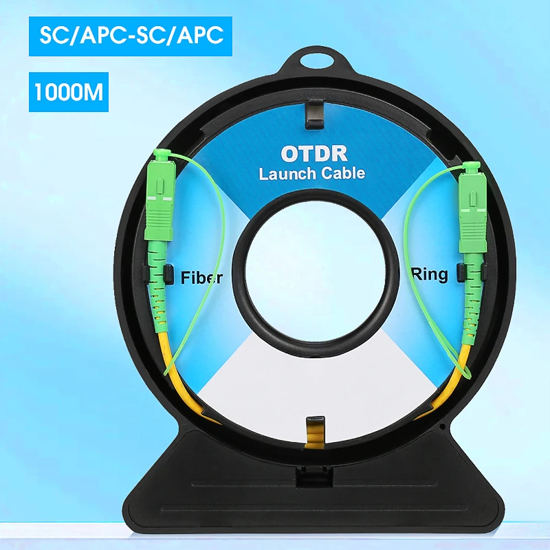 SC-UPC/APC Mini OTDR Dode Zone Eliminator Vezelringen 150M~2km (optioneel) Glasvezel OTDR Launch Kabelbox