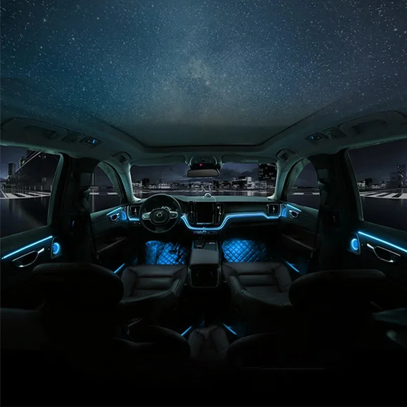 

Лидер продаж на заводе, высококачественная автомобильная система внутреннего освещения, автоматическое внутреннее цветное окружающее освещение для Volvo XC60 2018-202