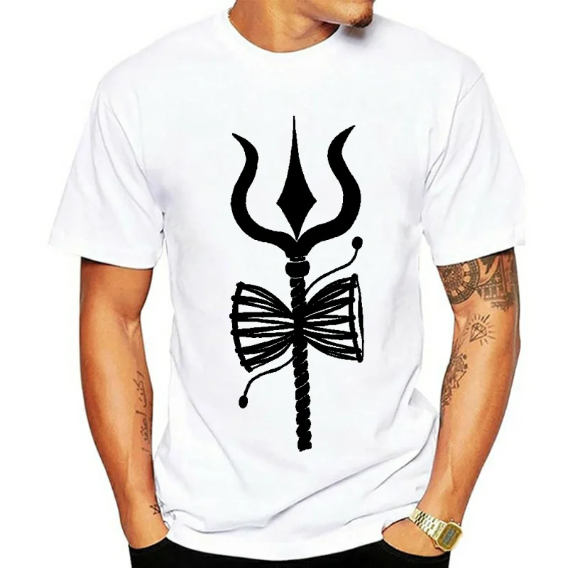 HINDU TRISHULA  KARMA SYMBOL MENS T SHIRT INDIA INDIAN SHIVA VUSHNU GUNAS(1)