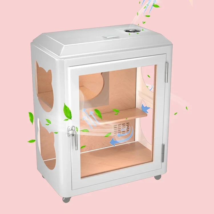 Modern design soundproof aluminum booth pet cat and dog space pod