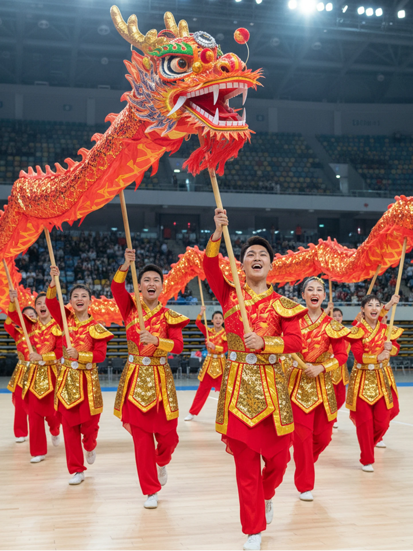 

2025 New Sle Adult Waist Drum Celebration Performance Clothing Women's Men's Traditional Chinese Dance Costume Polyester