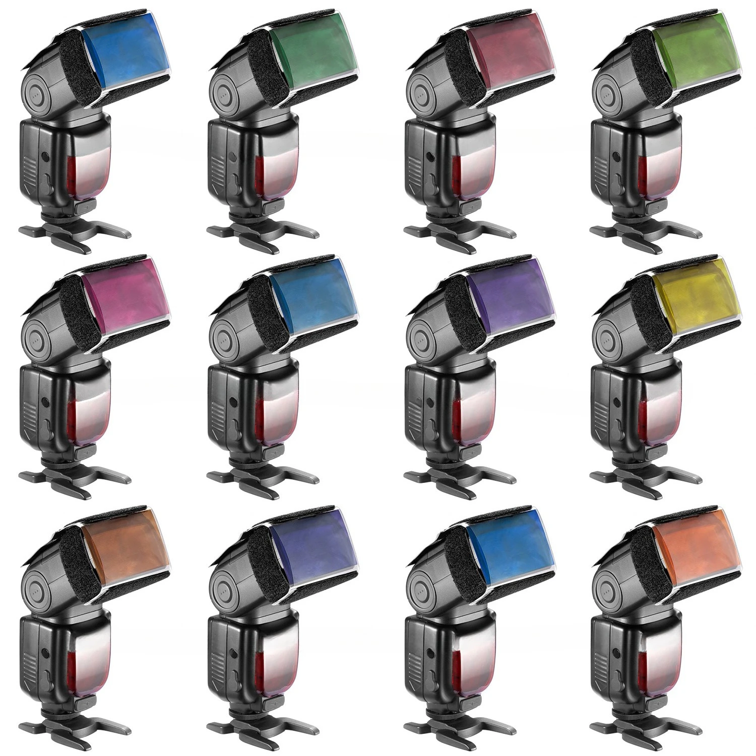 Photography Series 12 Color Flash SPEEDLITE Color Filter
