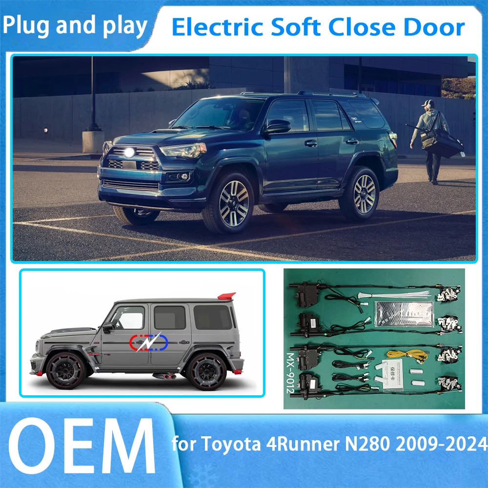 

for Toyota 4Runner N280 2009-2024 OEM Car Soft Close Door System Automatic Electric Auto Pull Power Latch Power Closing