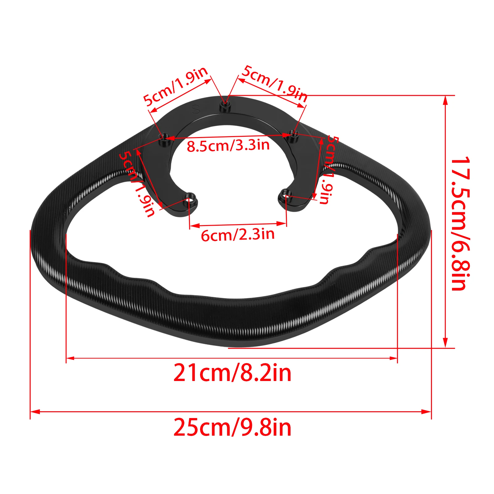 Fuel Tank Handle For Suzuki GSXR GSX-S1000 GSX-R 600 750 1000 1300 K2 K3 K4 K5 K6 K7 K8 K9 K11 GSX250R Rear Passenger Armrest