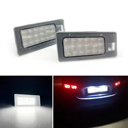1 Pair For Hyundai Accent  Elantra MD for Solaris Sedan HCR for i30 Wagon High Brightness White LED Number License Plate Light