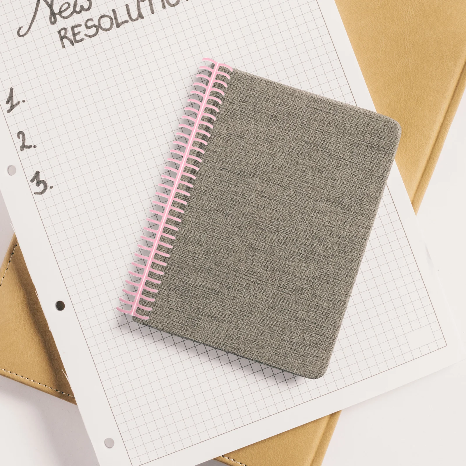 

10Pcs Plastic Loose Leaf Binder Rings 30 Hole Adjustable Binding Spines for Office School Teacher Student Organizers