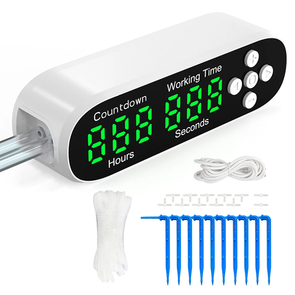 

Автоматическая система полива для комнатных растений: Комплект капельного орошения 5В USB с программируемым таймером обратного отсчета для самостоятельного полива растений