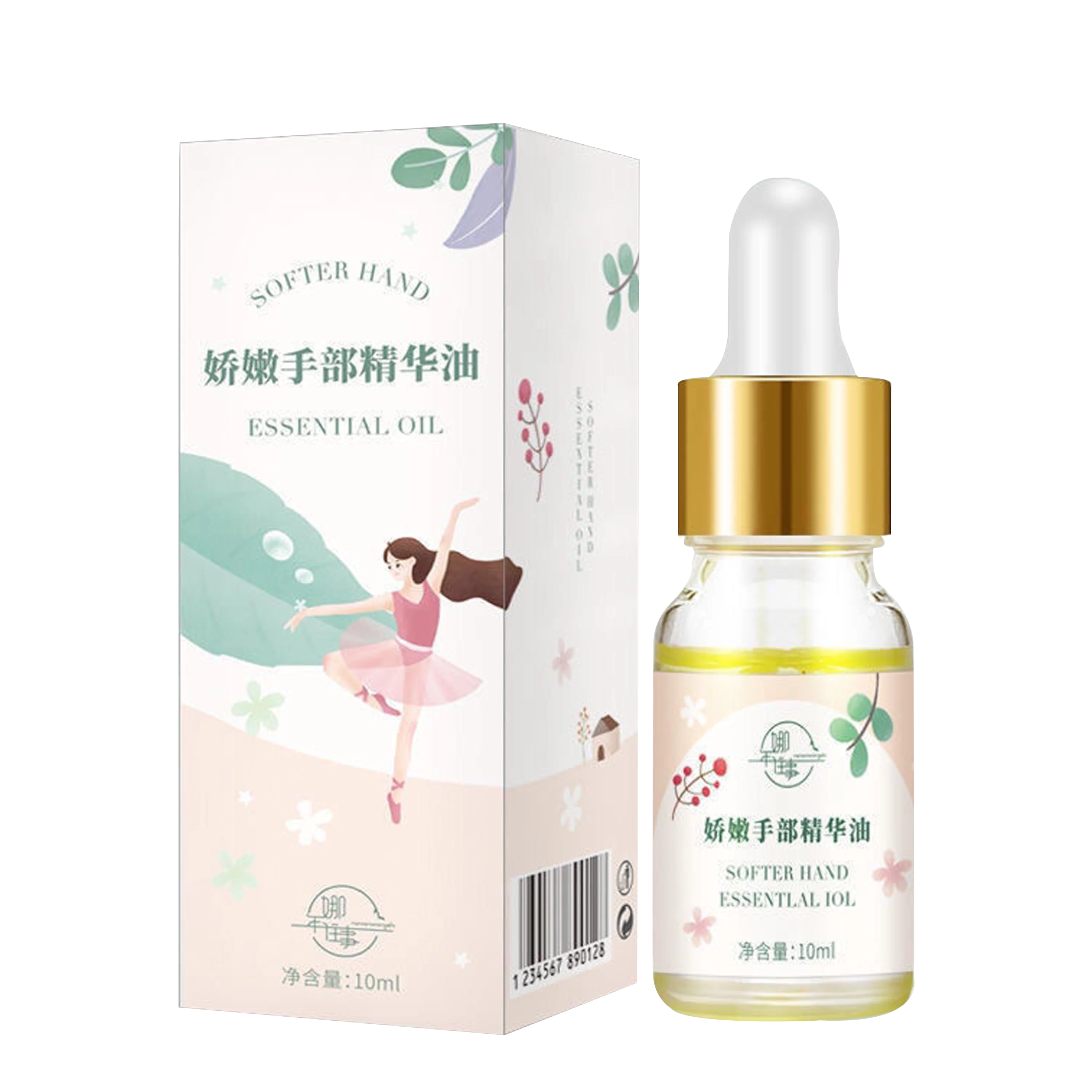 [Osobista ręka komiksoznika] Esencja do rąk Białe, delikatne dłonie odmładzanie skóry dłoni artefakt na palce