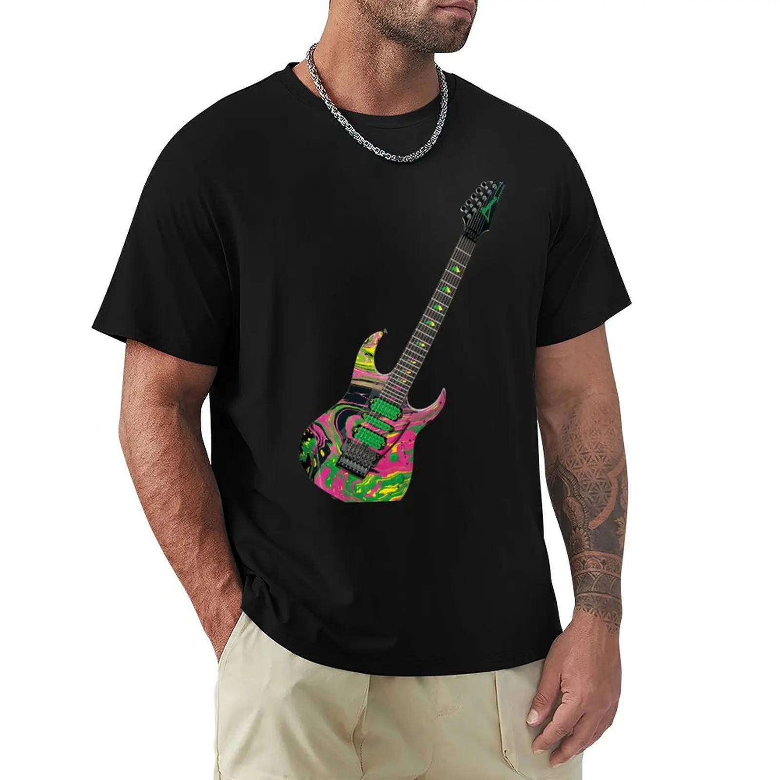 Ibanez Universe (UV77 MC) T-Shirt anime figures man t shirt topping for a boy men t shirt