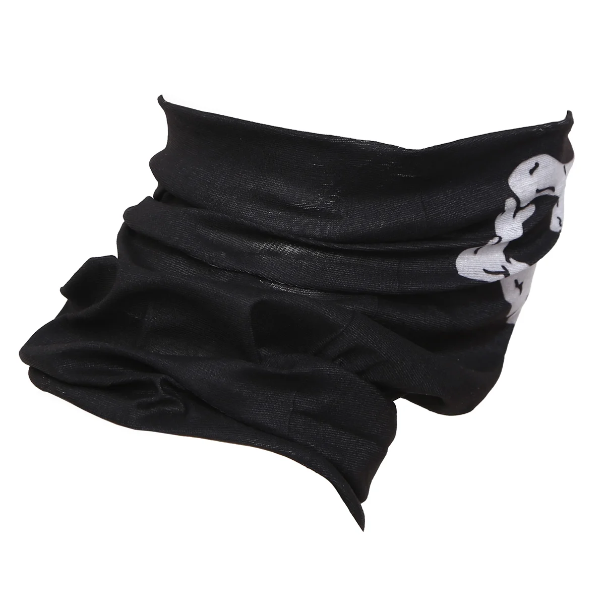 Maschera di Halloween maschera per il mento con teschio spaventoso guanti fantasma scheletro per spettacoli, feste, travestimenti, festival (3 pezzi/set)