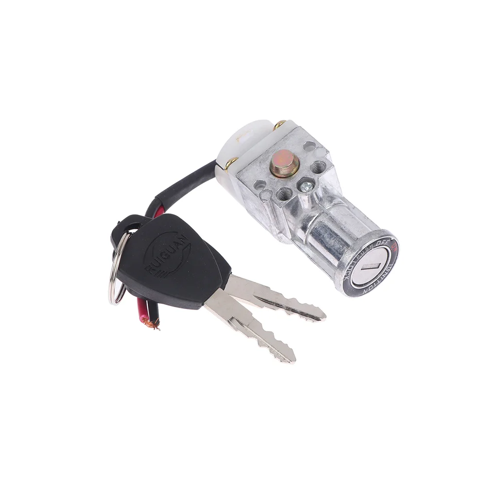 AliExpress NONE Bigger Head Type Electric Bicycle Ignition On/Off Key Switch Heavy Load E-bike Li-ion Battery Casing Lock Electric vehicle
