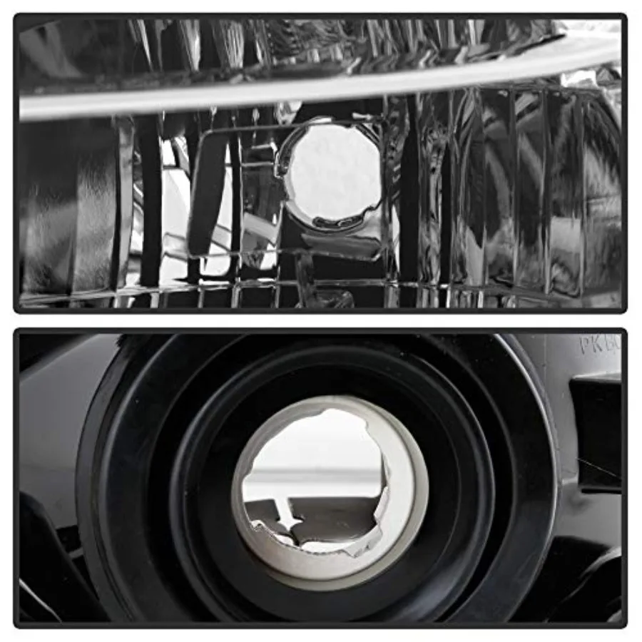 20082011 Focus S SE SES SEL كوبيه سيدان OE نمط كروم المصابيح الأمامية مجموعة المصابيح الأمامية اليسار + اليمين لتعزيز الرؤية أ