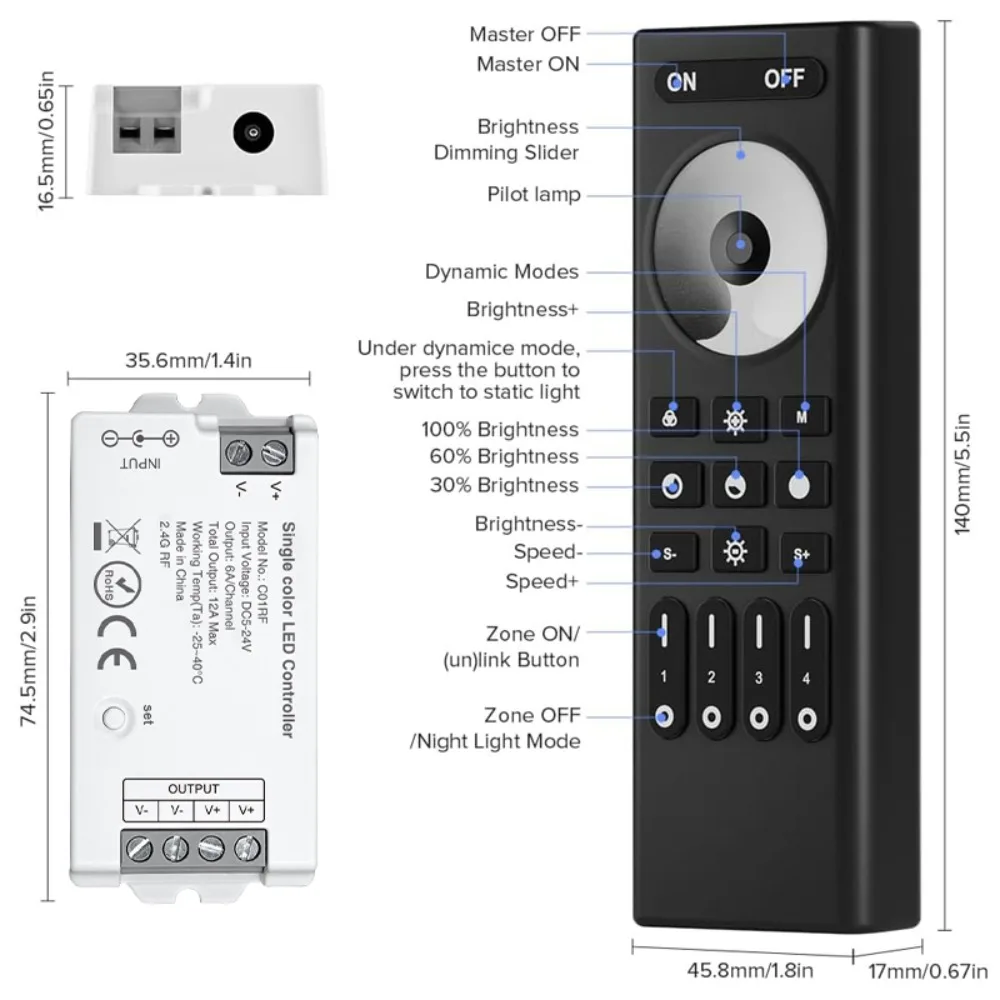 24V Cob Led Strip F…