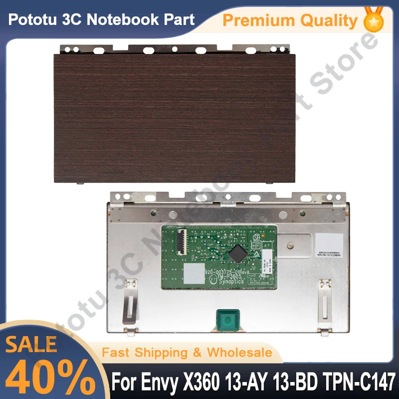 

New Parts For Envy X360 13-AY 13-BD TPN-C147 TM-P3605 Touchpad Mouse Button Board Replace Brown 100% test