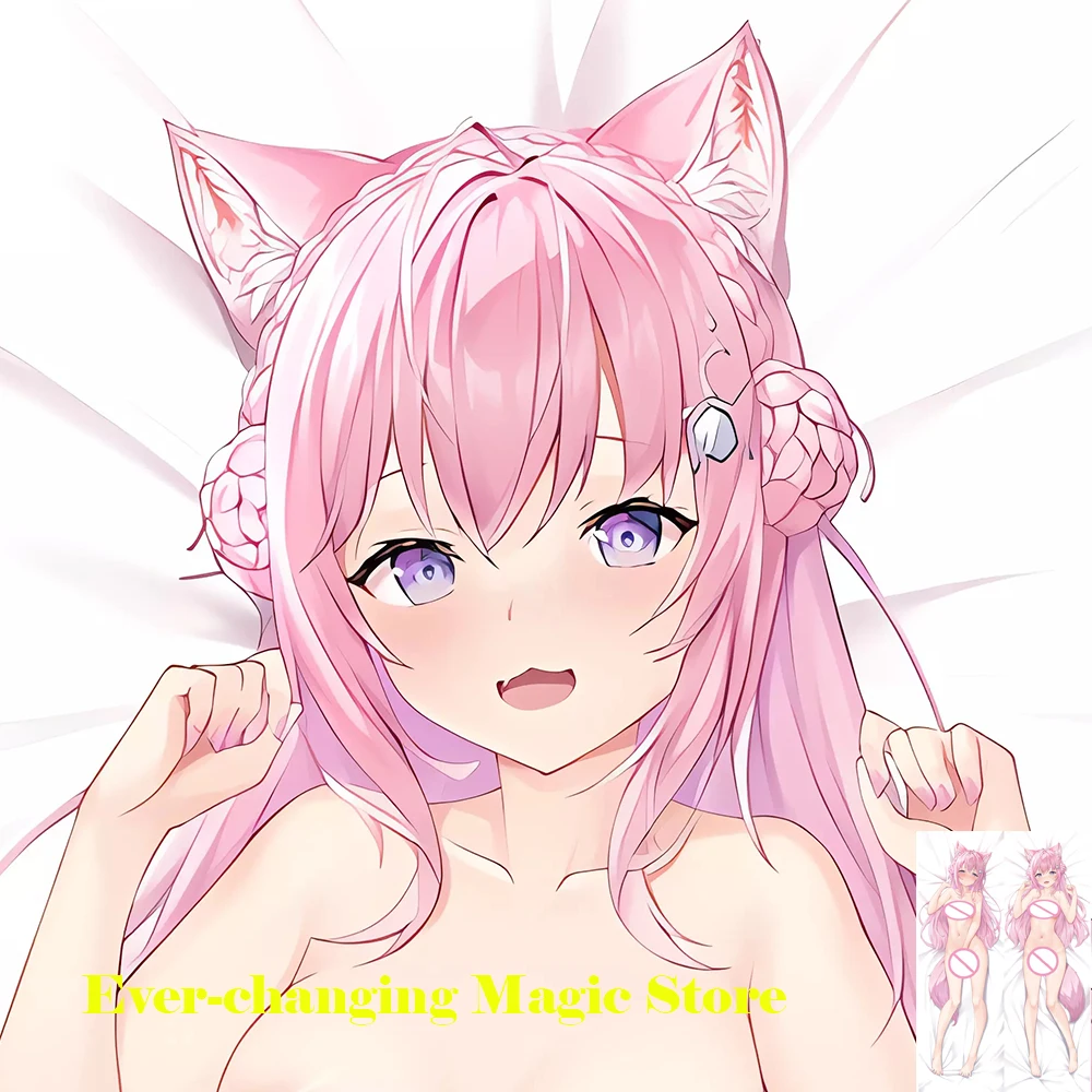 

Dakimakura Hakui Koyori (Hololive VTuber) Anime Home Bedding Pillowcase Hugging Full Body Pillow Cover Case Double-sided Prin