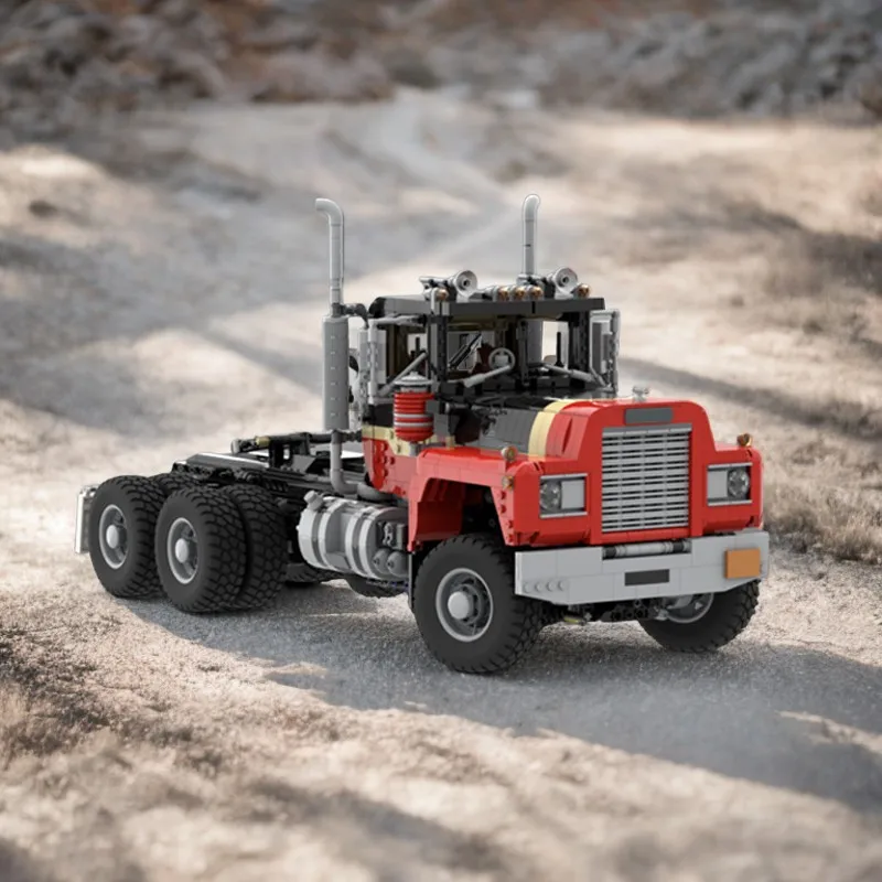 

3204 шт. Moc MACK R700 RC 6x6 1:13 белые строительные кирпичи развивающая игрушка DIY подарок для мальчиков и девочек улучшают операционные навыки
