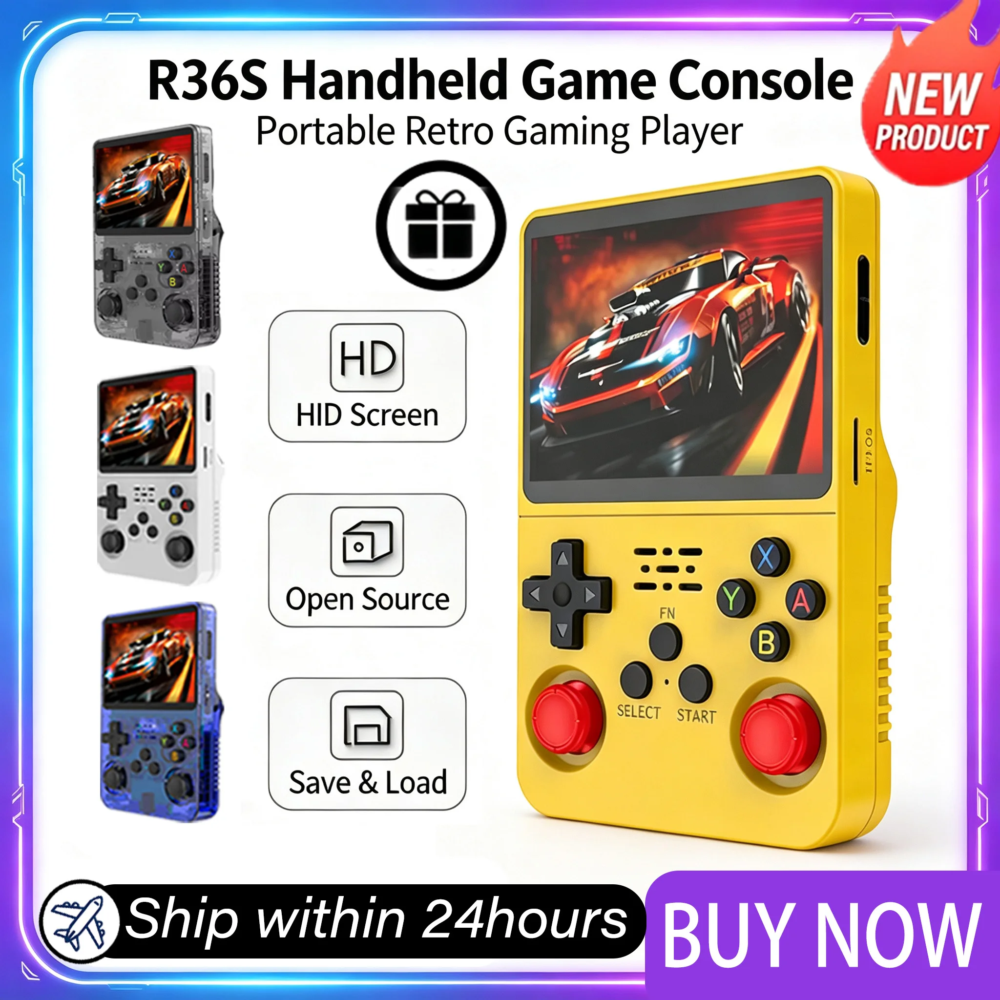#42 R36S Retro Handheld Video Game Consoles List of Top Picks