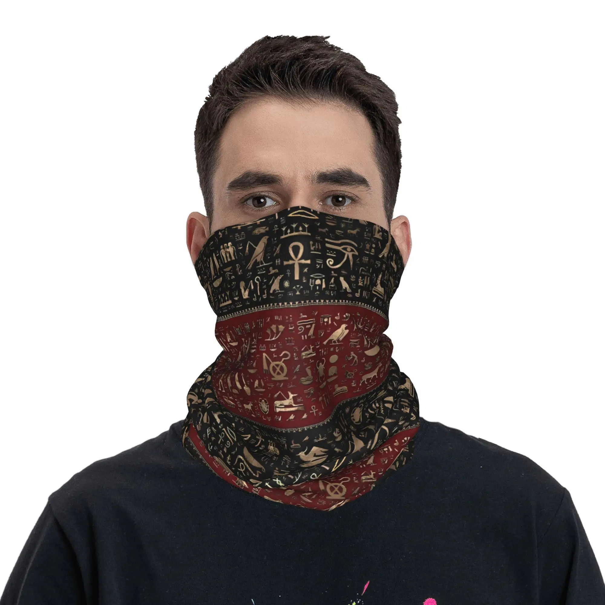 Multi-functional face mask casual and fashionable suitable for outdoor cycling skiing etc windproof and warm neck mask