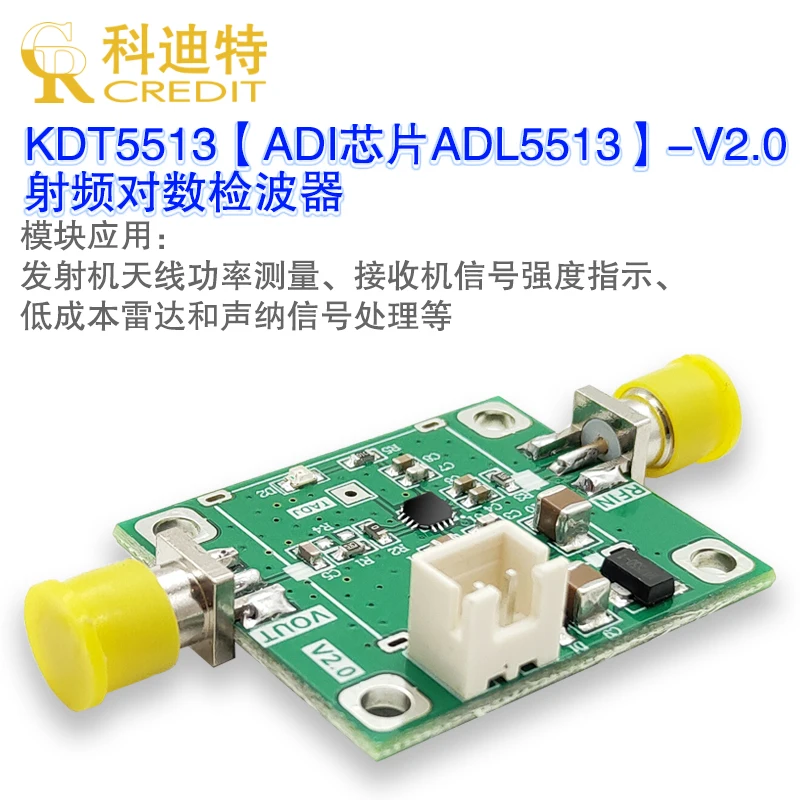 ADL5513 Broadband RF Log Detector 80dB Dynamic Range 1MHz-4GHz Bandwidth