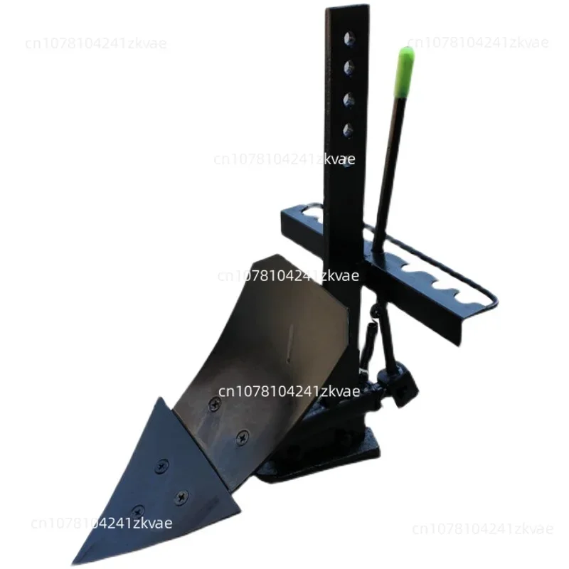 

Double sided adjustable cultivator, agricultural micro tiller accessories, simple and small left and right flipping furrow plow