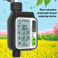 Automatic Waterproof Water Timer Garden Water Timer with Rain Sensor 3 Separate Timing Programs Irrigation Controller