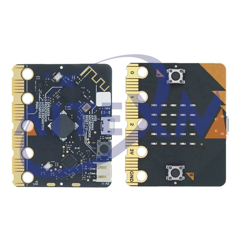 Nueva llegada BBC Microbit V2 micro:bit V2 Placa de desarrollo actualizada del programa educativo Kit de aprendizaje para proyecto escolar DIY