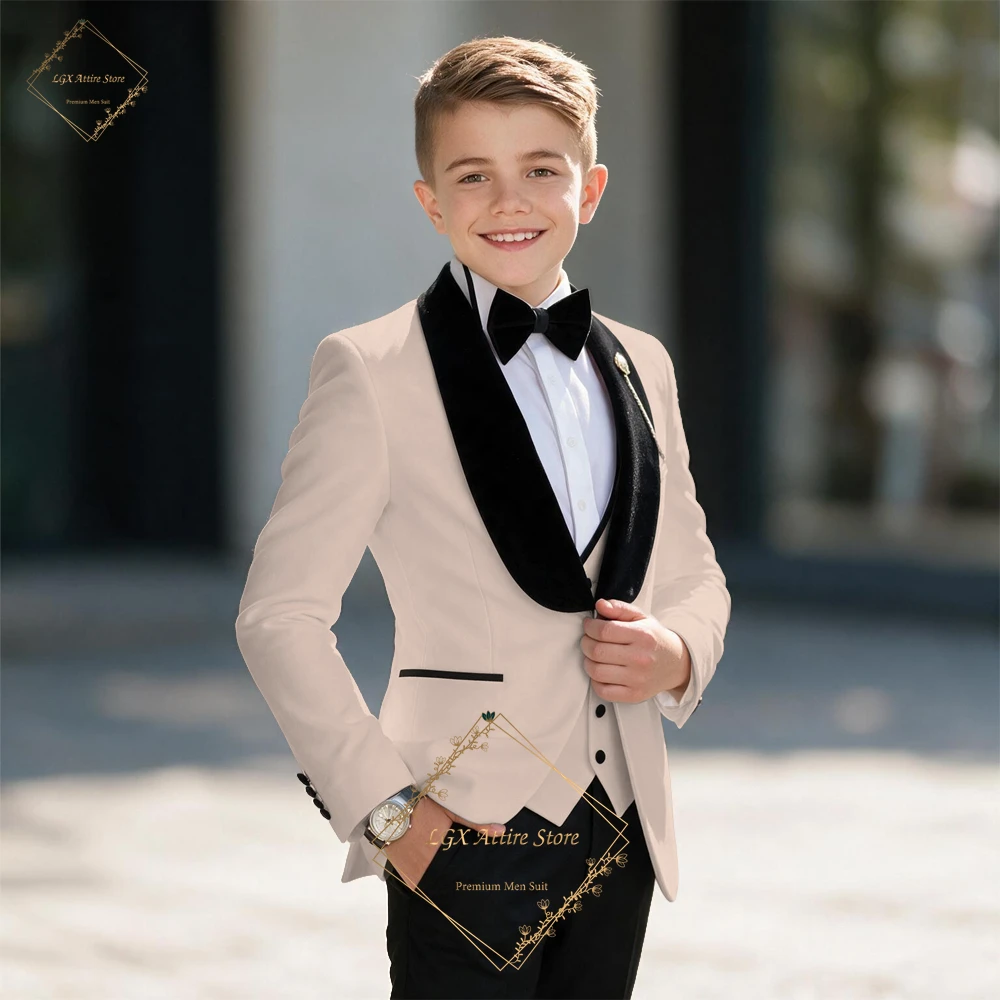 ensemble-de-smoking-3-pieces-beige-pour-garcons-blazer-a-col-chale-en-velours-noir-avec-gilet-et-pantalon-noir-costume-pour-evenement-formel
