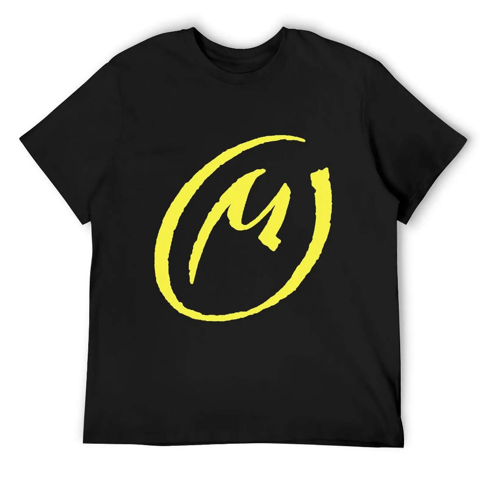 The Yellow 'M' (La marque Jaune) T-Shirt man clothes man t shirt summer clothes blanks t shirts for men graphic