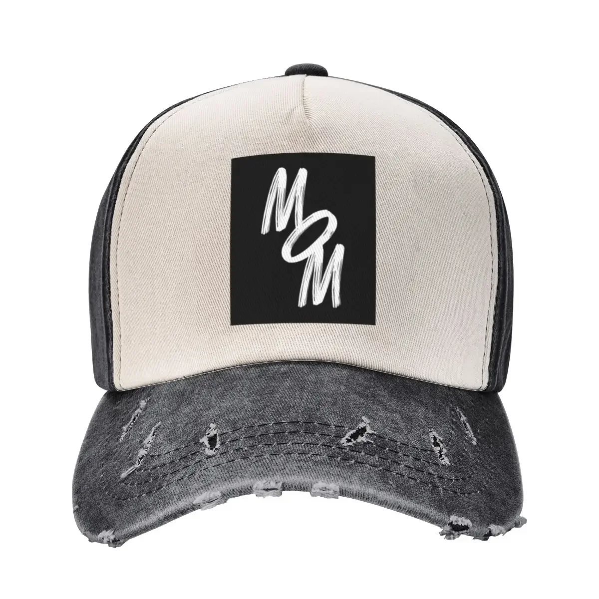 

M.O.M. black Baseball Cap Hat Luxury Brand Funny hats luxury caps Anime Caps Women Men's