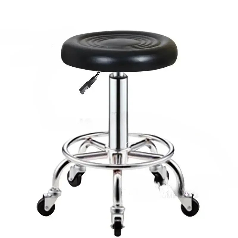 & Modern Luxury Barber Chairs Simple Hair Salon Special Pulley Beauty Stools Creative Bar Back Lifting Bar Chair Salon Furniture