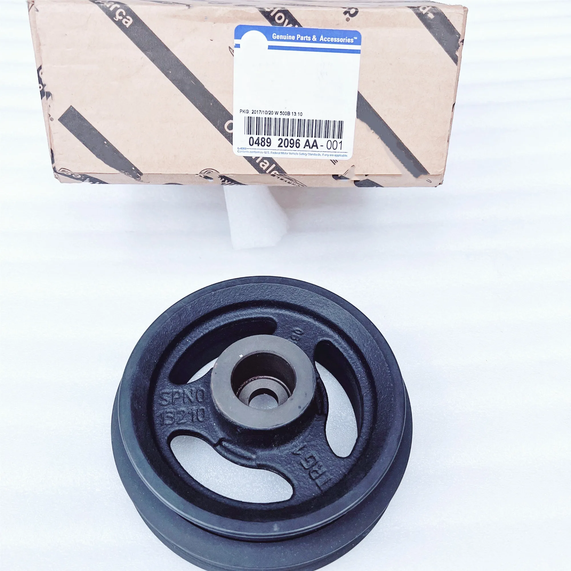 Original Crankshaft Vibration Damper (Crankshaft Pulley) 04892096AA, 4892096AA Suitable for 2.7L Dodge Journey, Subrin, Avengers