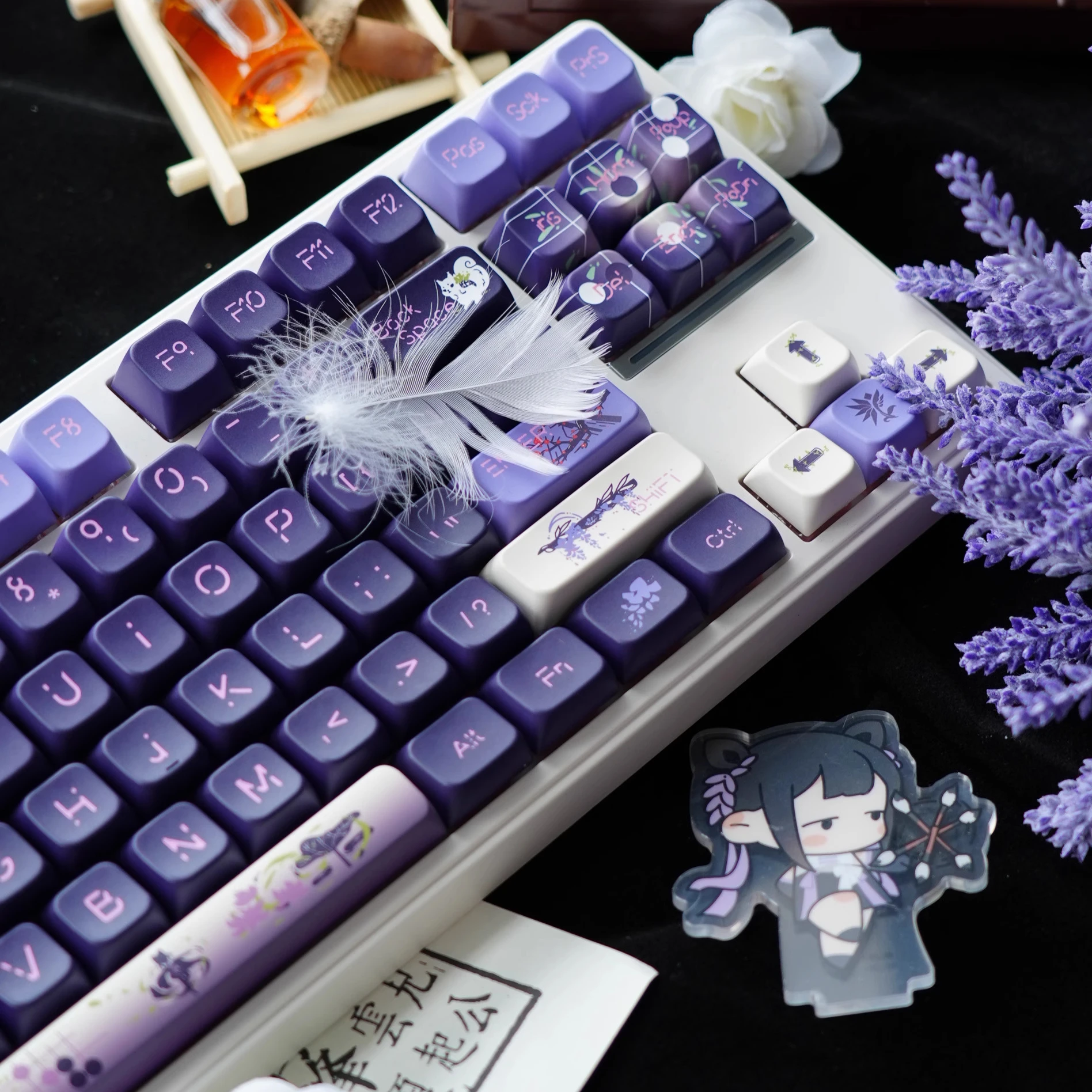 

Wanhua peripheral keycaps, [keycaps only] PBT hot sublimation