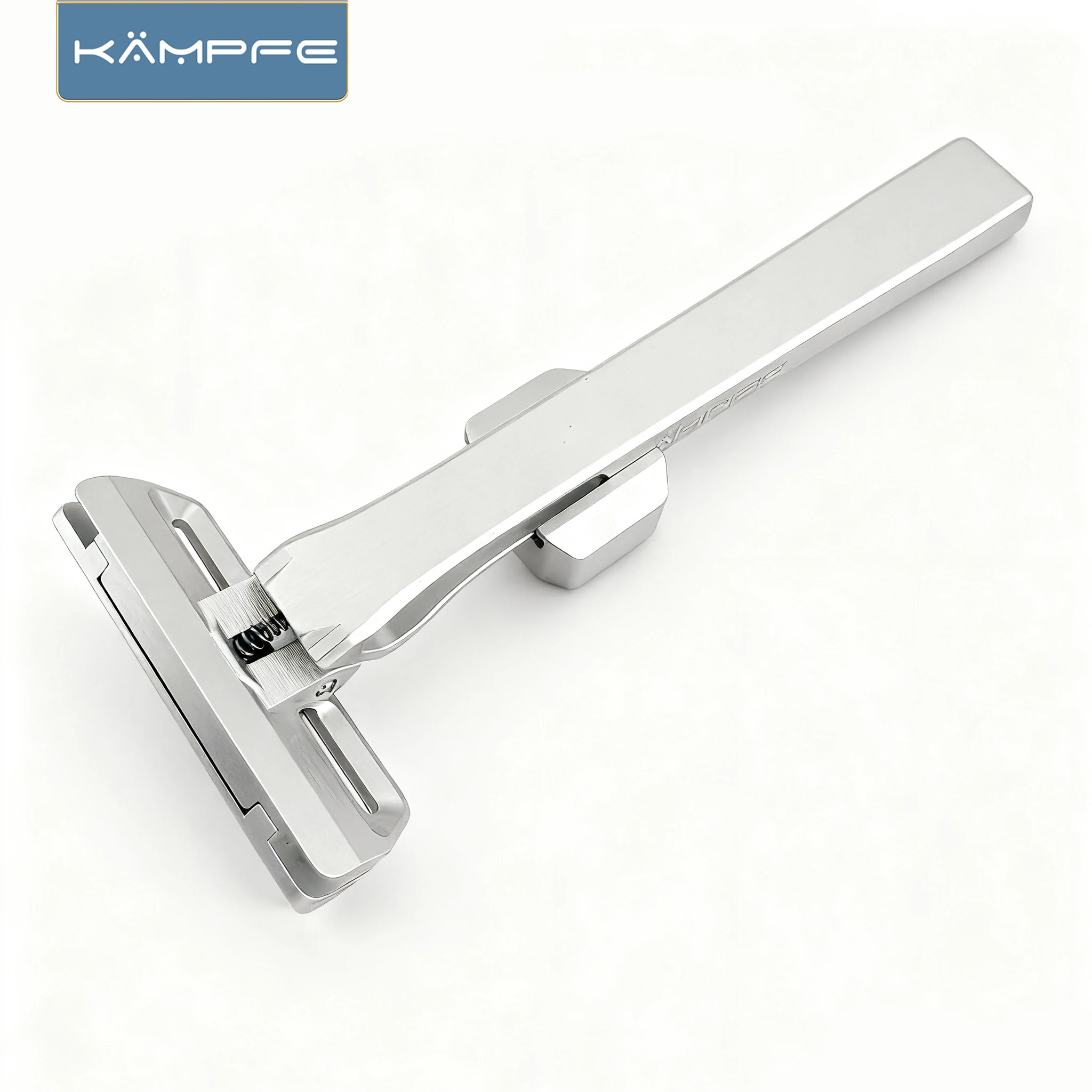 ماكينة حلاقة محمولة للسفر بحافة واحدة KAMPFE K25 - أداة حلاقة تقليدية يدوية للرجال والنساء هدية صالون الشعر