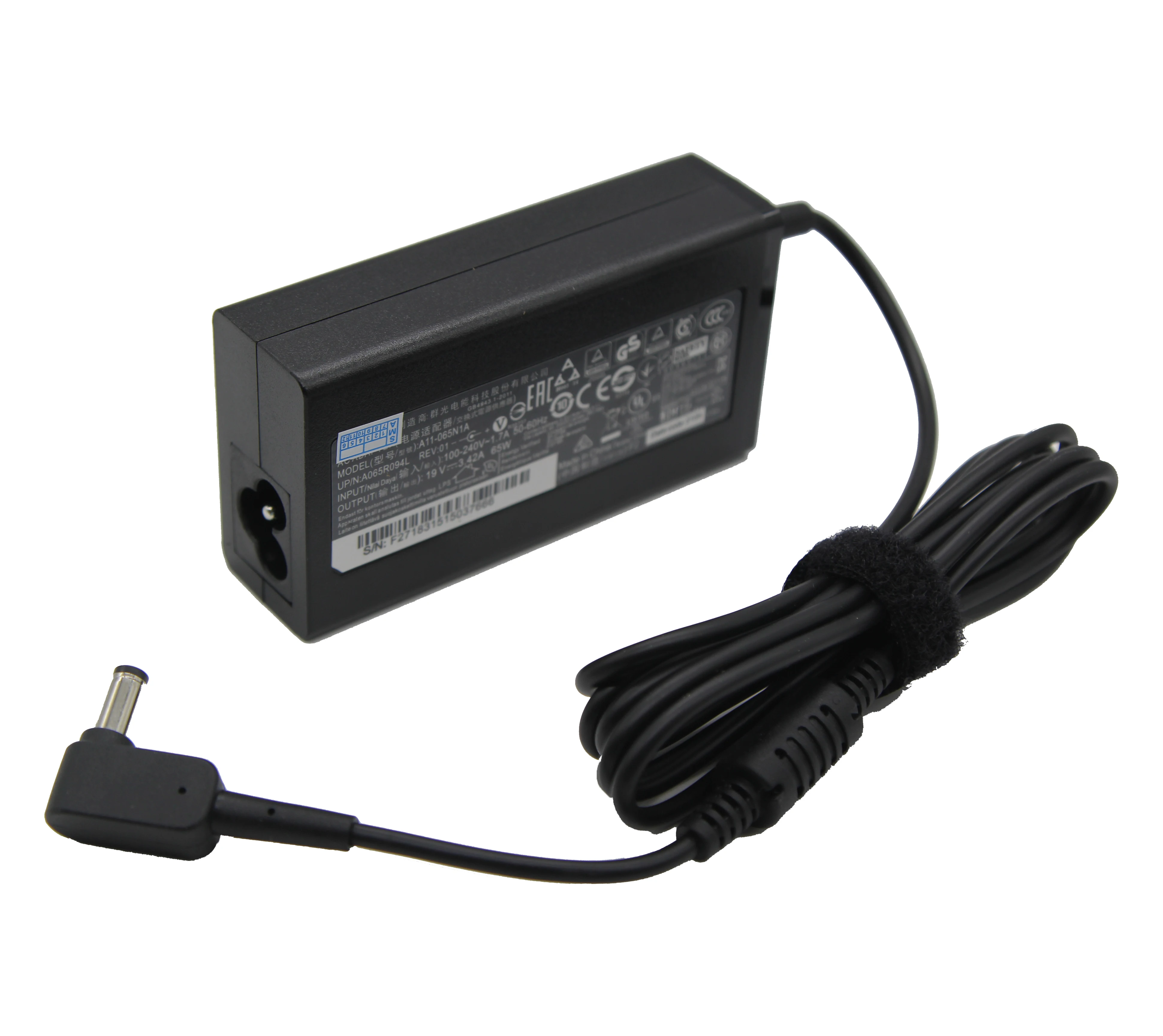 19V 3.42a 5.5*1.7Mm 65W Adapter Lader Voor Acer Aspire 5315 5630 5735 5920 5535 5738 6920 7520 Pa-1650-86 S3 E15 Voeding