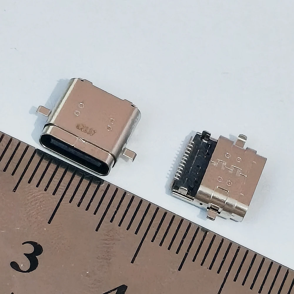 5 Stück 24P 3.1 Typ-C Ladeanschluss Laptop Interne DC-Strombuchse Reparatur-Ersatzstecker – Detail 6