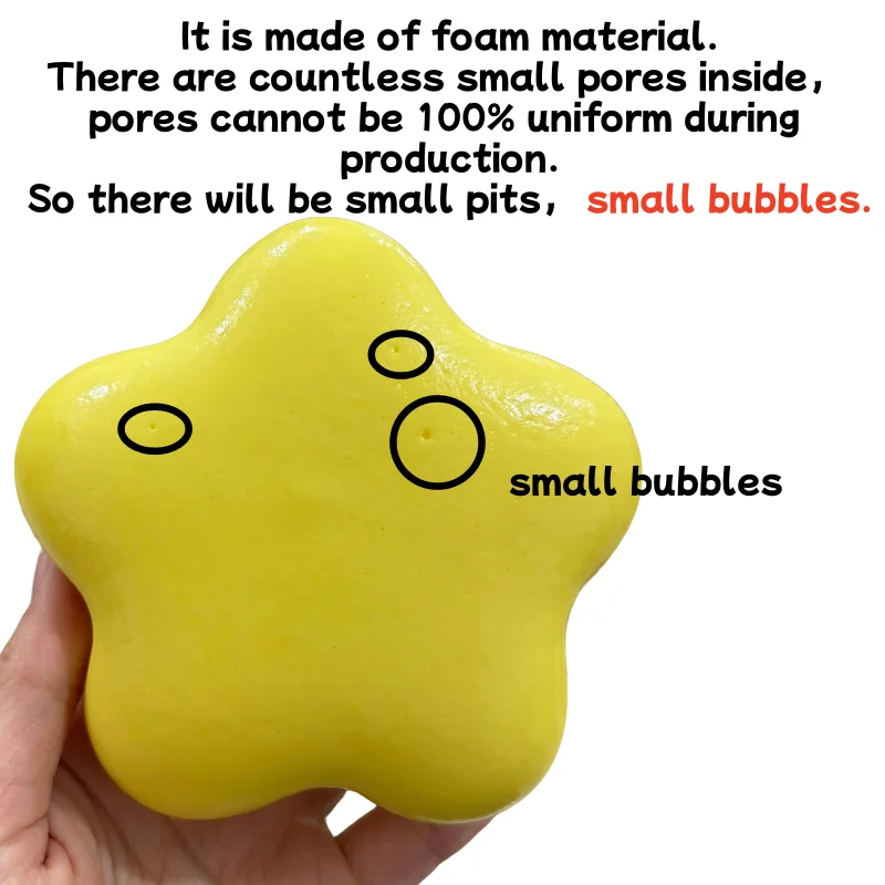 

Cute Yellow Star Squishy Toy Soft Slow Rising Pinch Squeeze Fidget Toy Sensory Stress Relief Decompression Hand Toy For Kids Adults Desktop Decor Gift Wholesale Dropshipping