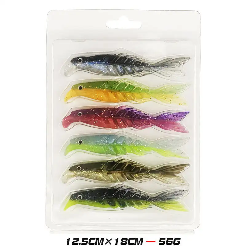 Soft Lures com vários segmentos
