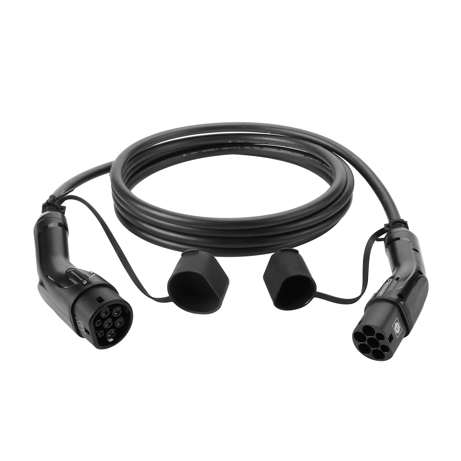 32A 1/3 Phase Type 2 to Type 2 EV Charging Cable for Electric Car and PHEV