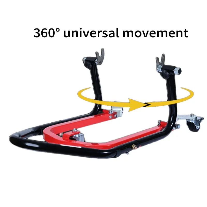 

Heavy Locomotive Rear Wheel Frame Bracket Adjustable Movable Support for Train & Large Vehicle Maintenance