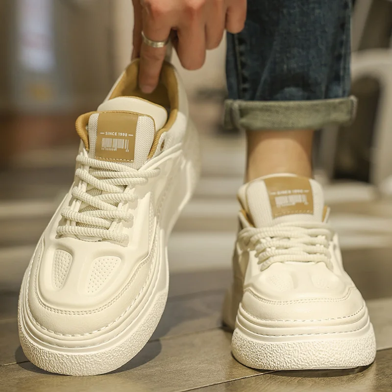 

2025 New Men's Board Shoes,sneakers,skate shoes,Casual Shoes Soft Sole Casual Comfortable New Arrival Anti-Odor Durable Boost