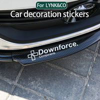 For LYNK&CO Car Decoration Sticker 01 02 03 05 06 Front Shovel Side Skirt Modification Strip Sticker Car Accessories