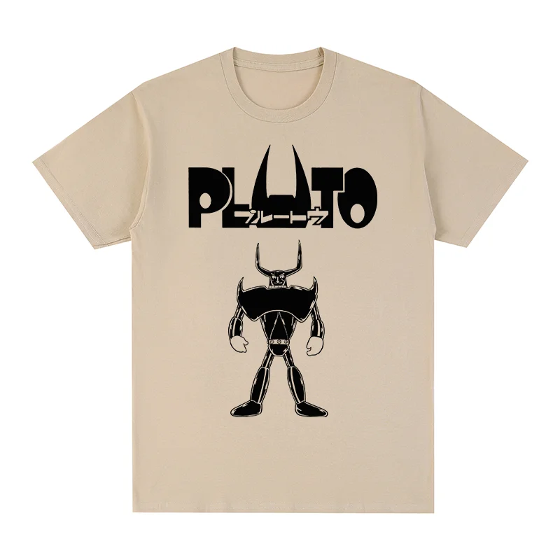 Naoki Urasawa pluto from astro boy Vintage T-shirt Funny Cotton Men T shirt New Tee Tshirt Womens Tops