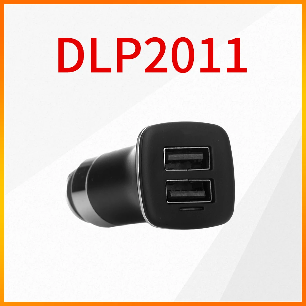 

Car Charger DLP2011 12W/2.4A Dual USB Output Interface For Car Phone Charger USBx2