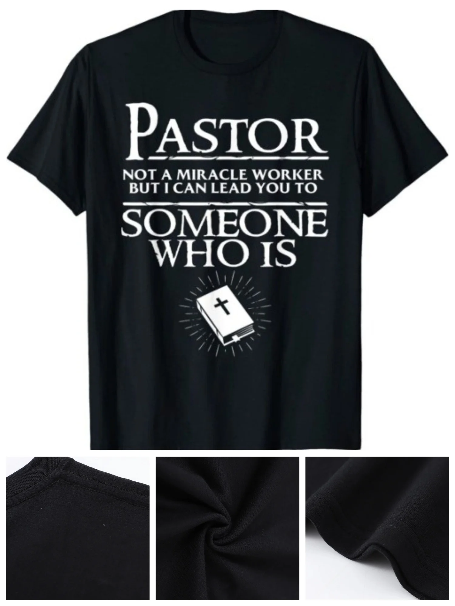 

NEW LIMITED Funny Pastor Gift For Men Cool Christian Appreciation T-Shirt S-3XL