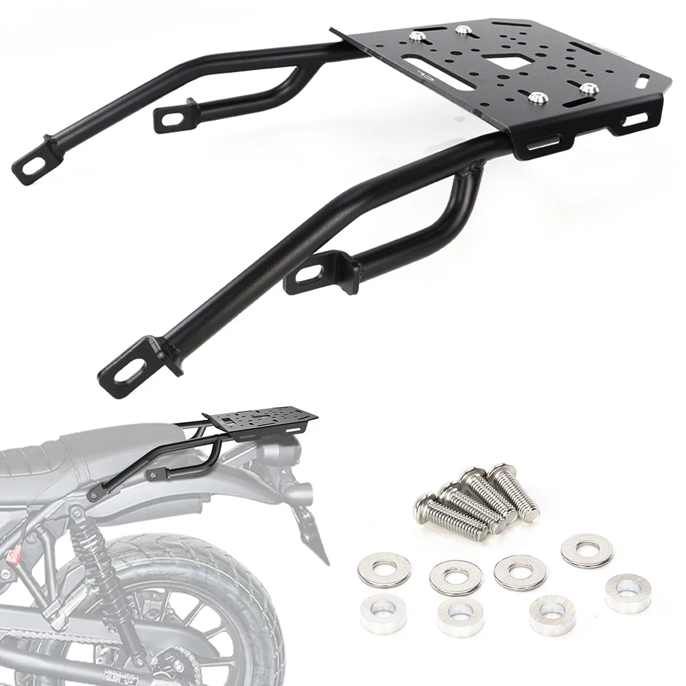 

Motorcycle Rear Luggage Bracket For Honda CL 250 CL 300 CL 500 SCL 500 2023-2024 Top Case Support Carrier Cargo Tail Bag Holder