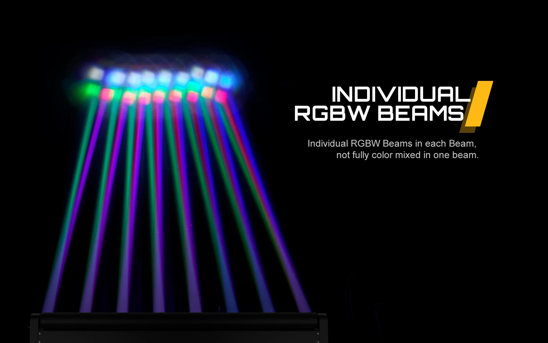 8x12w Beam Moving Head RGBW 4in1 Bar Light For DJ Disco Wedding Party Stage Light Effect Professional DMX 512 Stage Light